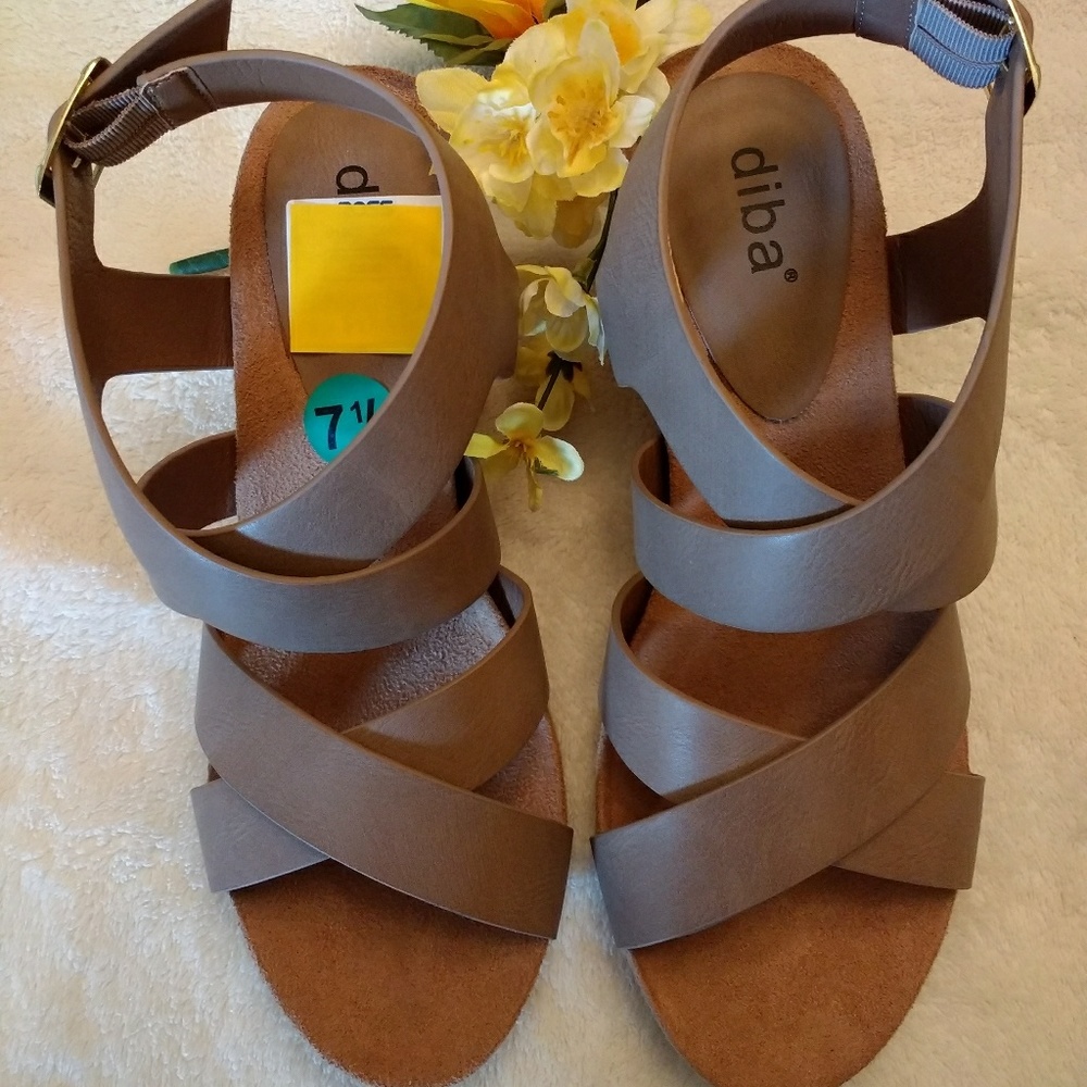 Diba Strappy Wedge Sandal